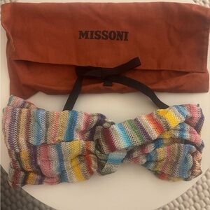 Missoni Multicolor Striped Hairband